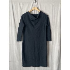 Jones of New York Womens Classic Career Knit Dress Size M Cowl Neck Minimalist